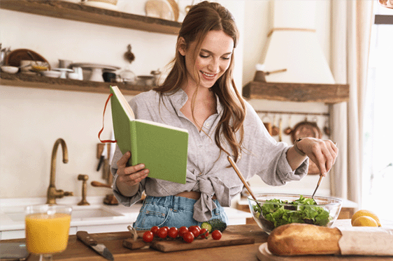 Receitas personalizadas na dieta